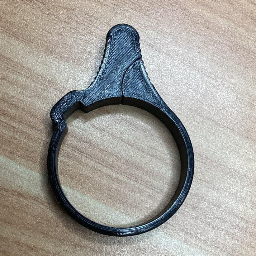 Custom Made-to-Order 3D Printed Rifle Scope Throw Lever